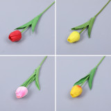 2021Manufacturers wholesale hand moisturizing Mini tulip imitation flowers foreign trade export wedding home  Artificial Flowers