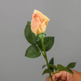 2021 source manufacturer home decoration flower arrangement moisturizing feel rose simulation bud
