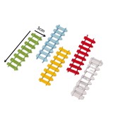 Multi-colored Mini Decorative  Home Mini Small Fence Barrier Miniature Fence Decorative Garden Fences