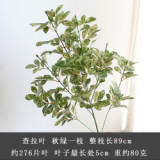 2021Artificial green plant silk flower leaf green plant wedding simulation Chala leaf