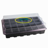 24 Cells Home Garden Seeds Flowers Plants Tray Seeding Tray Nursery Tray Planting Kit Wholesale Plastic Nursery Pots
