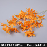 2021 Wedding supplies ceiling decoration flowers silk hall artificial flower road simulation flowers tiger orchi