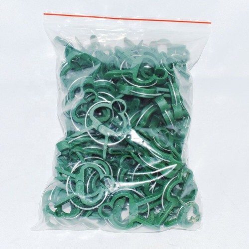 Plastic plant support clips for Garden
