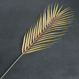 Artificial flower source manufacturers branch palm leaf loose tail sunflower home floral arrangement bouquet