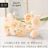 Simulation holding bouquet of flowers home  decoration bottle flower wedding 6 bundled simulation small tea bud