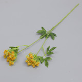 2021DIY wedding flower arrangement holding flowers two fork lace flower simulation wholesale