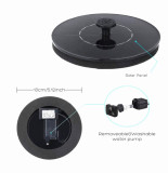 High Quality Ground Solar Fountain Pump Decoration Solar Fountains Water Garden Solar Power Water Fountain Pump