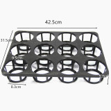Manufacturers Wholesale Rectangular Plastic Phalaenopsis Tray Flower Seedling Basin Bracket