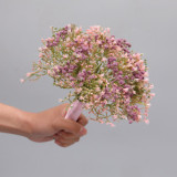 2021 wedding with flower bouquet home furnishings photographic props holding stars