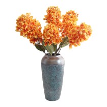 2021European imitation silk wedding guide decorative vase flower 2 pagoda Hydrangea