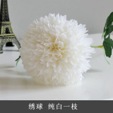 2021Home decoration vase flower wedding arrangement artificial flowers European hydrangea simulation flowers