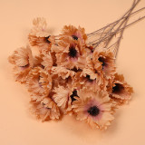 2021Simulated four poppy Wedding Hall Road Guide low flower arrangement home silk flower decoration
