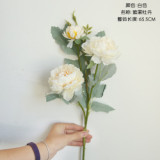 Peony macarone imitation flower manufacturer family decoration wedding holding road guide wall  flower