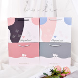 Wholesale Custom Logo Printing Creative Kraft Paper Shopping Bag Wedding Gift Packing Paper Boxes Party Supplies