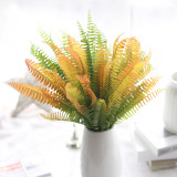 2021Artificial flower feel Persian grass simulated leaf micro landscape exit indoor green plant wall