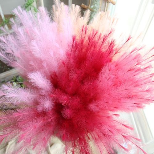 Korean imitation flower manufacturer family decoration wedding holding flowers road guide flower wall Maomao grass