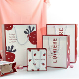 Wholesale Cheap Price Luxury Famous Brand Gift Custom Printed Shopping Paper Bag With Your Own Logo