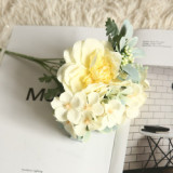2021Simulated flower plant bonsai wedding decoration ins wind simulated plant wall flower wall rose