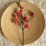 2021Simulated flower plant bonsai wedding decoration ins wind plant wall flower wall rose wax plum blossom