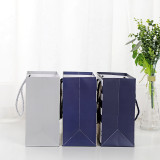 Big Circle Pattern Hair Extension Gift Paper Bag Packaging