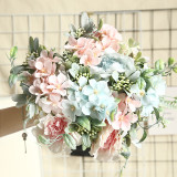 2021Simulated flower plant bonsai wedding decoration ins wind simulated plant wall flower wall rose