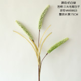 2021Holding cross-border fake flower millet simulation flower manufacturers home decoration wedding INS rose