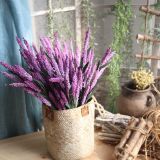 2021Simulation flower manufacturer home decoration wedding hands flower road flower wall foam lavender