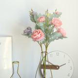 Peony macarone imitation flower manufacturer family decoration wedding holding road guide wall  flower