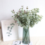 2021Eucalyptus ins Nordic money leaf simulation flower manufacturer family decoration wedding plant wall