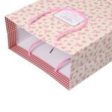 2021 New Cherry Blossom Pattern Shopping Paper Bags With Your Own Logo