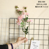 2021Chinese artificial flower manufacturers wholesale family decoration wedding Chinese rose