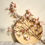 Beauty refers to cherry, peach blossom ins wind, Nordic plum simulation flower, family decoration wedding