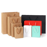 Unique Private Label Reusable Advertising Shopping Bags Biodegradable White Paper Bag