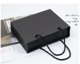 Luxury Black Customized Cardboard Box Gift Jewelry Lipstick box Packing Makeup Box