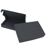 Black shoe bag perfume gift box set clothing packaging box customizable shipping box
