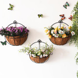 Wall Hanging Wall Warm Room Wall Decoration Pendant Bedroom Creative Flower Stand Flower Basket