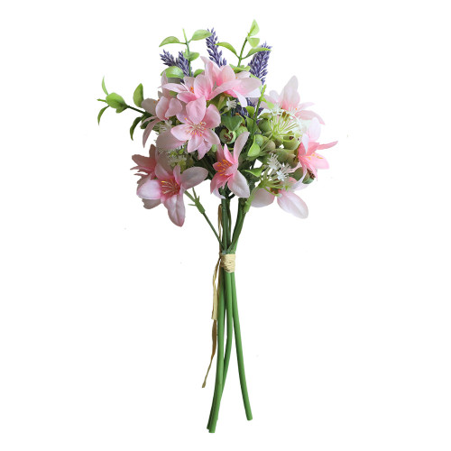 Simulation flower wholesale ins cross border manufacturers artificial flower and green plants wedding decorations