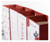 Milk Tea Shopping Paper Bag with Handle Eco-friendly