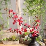 Classical artificial flower Chinese garden Plum Blossom Peach Flower manufacturer family decoration wedding flower wall