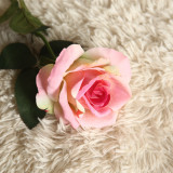 2021 simulated flower plant bonsai wedding decoration ins flannelette rose