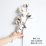 2021Manufacturer's family decoration wedding holding flower plant wall simulation flower 10 natural cotton branches