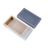 Custom Kraft Paper Box With Window Packaging Box For Sock Underwear