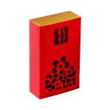Low MOQ Foldable Hollow Out 6pcs Chocolate Paper Packaging Box  for chocolate