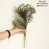 Simulated flower manufacturer's family decoration, wedding holding flowers, road guide flower wall with flower smiling bouquet