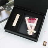 Luxury Black Customized Cardboard Box Gift Jewelry Lipstick box Packing Makeup Box