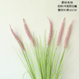 Wholesale decoration fake flower onion grass grain wedding INS wind simulation flower manufacturers green plants cross border