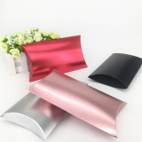 Custom Laser Pillow Case with Handle Wig Hair Paper Packaging Gift Boxes