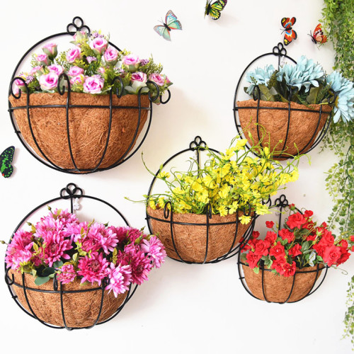 Wall Hanging Wall Warm Room Wall Decoration Pendant Bedroom Creative Flower Stand Flower Basket