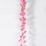2021 manufacturer wholesale wall flower wedding decoration green leaf artificial rose vine