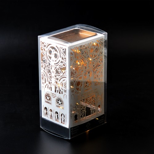 2021 New Hollow Out Lighting Paper box for Wedding Party Decoration